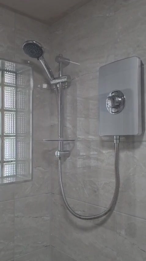 Third-floor flat bathroom, stripped back and rebuilt