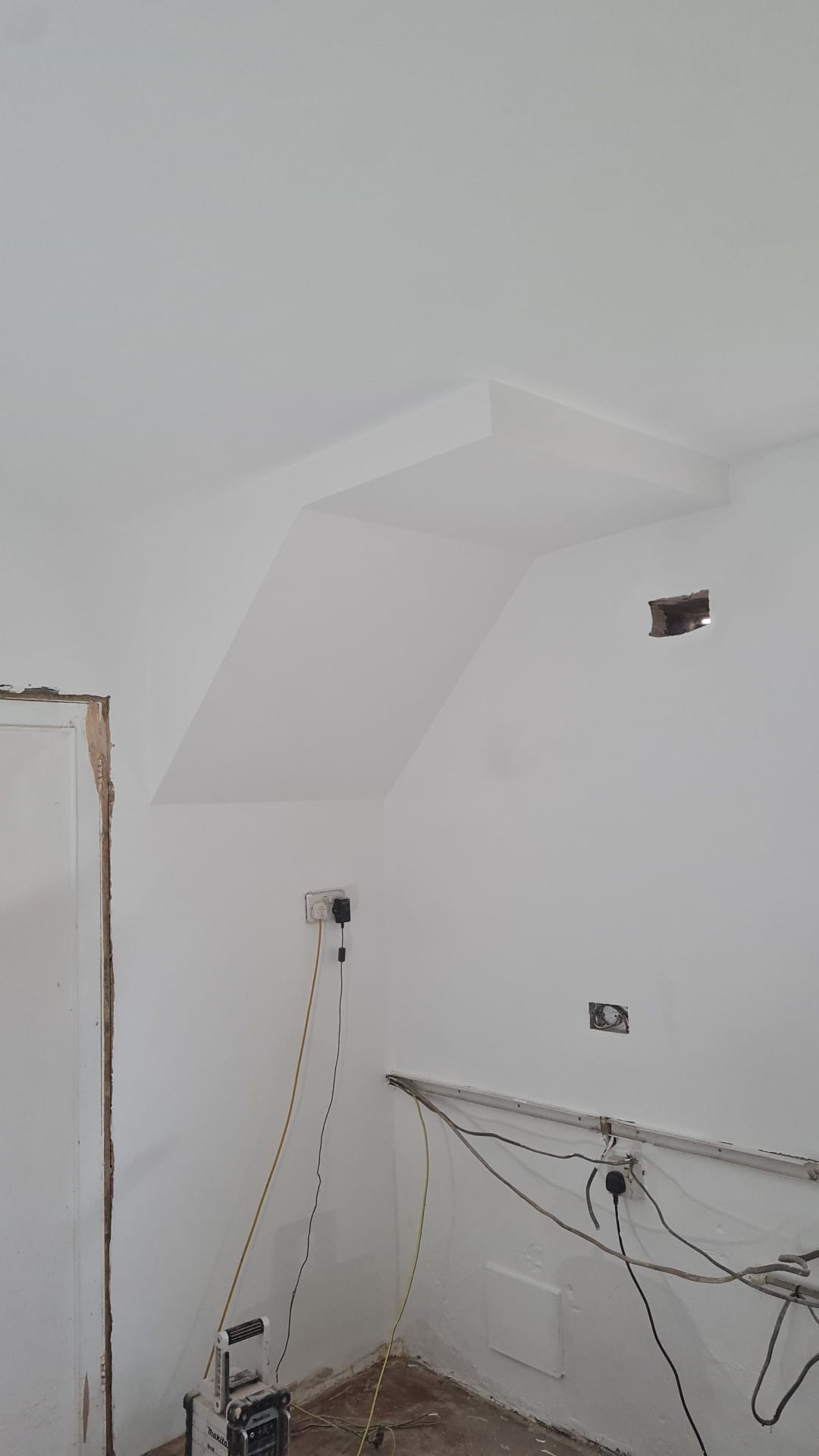 Kitchen stripped back to brick and rebuilt in gloss cashmere — step 7