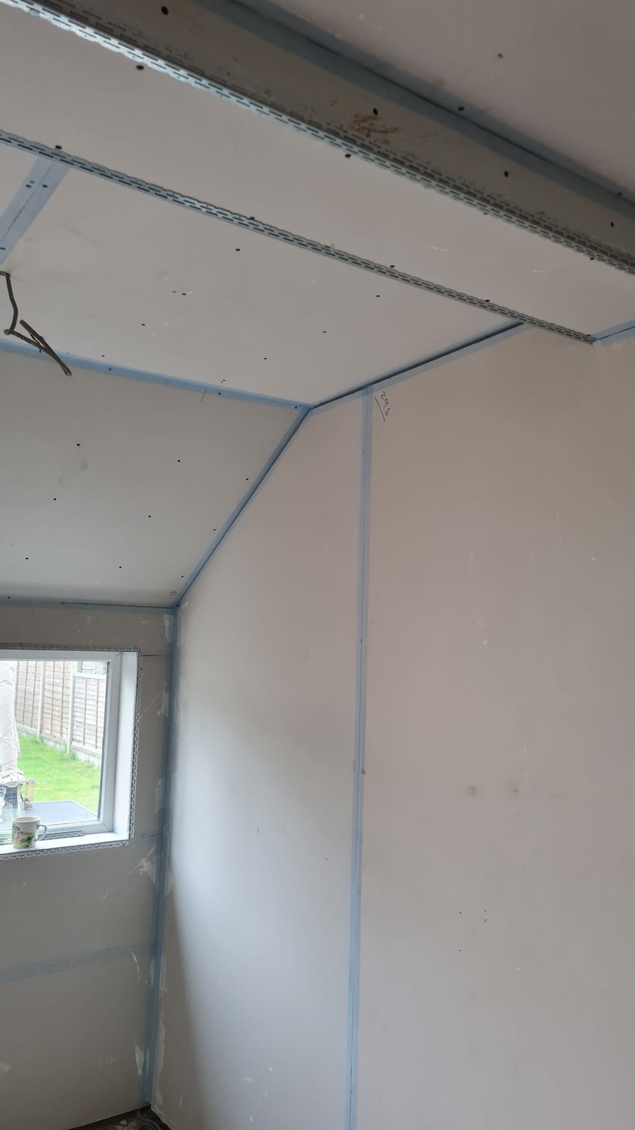 Sage galley kitchen, rebuilt from bare brick — step 9